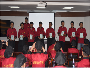 乡厨合作社的现场照片